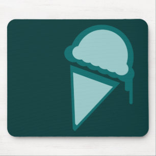 ice cream retro dripz mouse mat