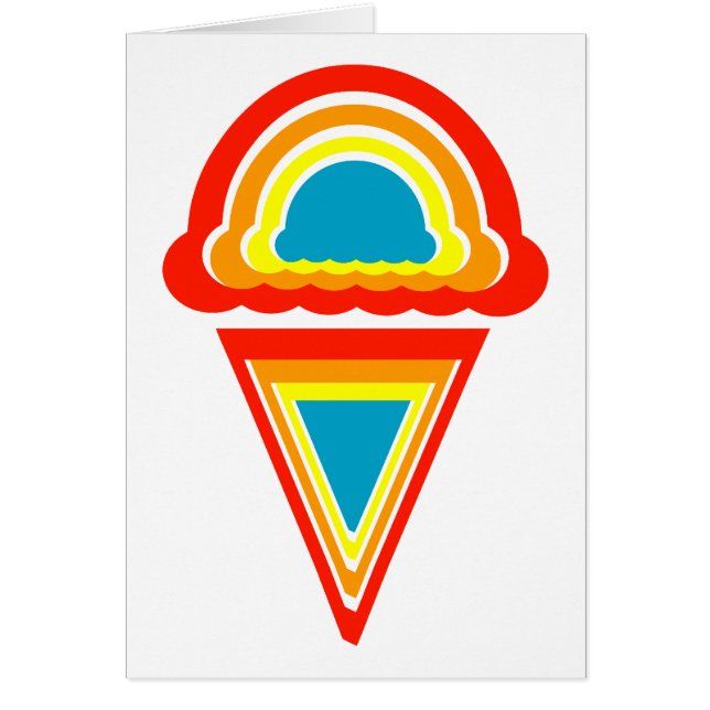 ice cream retro rainbowz (Front)