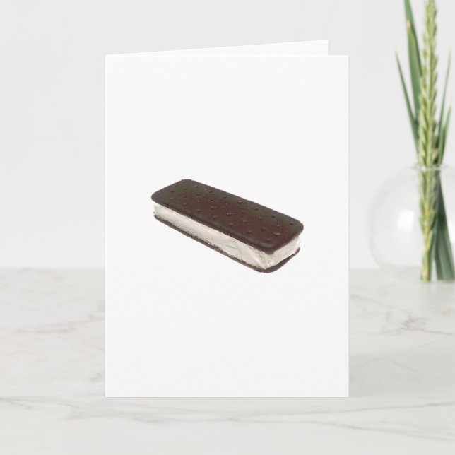Ice Cream Sandwhich Card (Front)