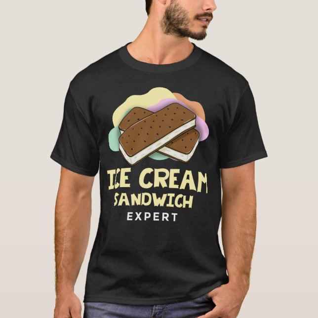 Ice Cream Sandwich Gift Cookie Recipe T-Shirt (Front)