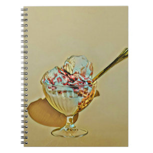 Ice cream scoop notebook