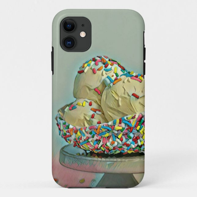 Ice cream scoop sprinkles Case-Mate iPhone case (Back)