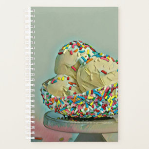 Ice cream scoop sprinkles planner