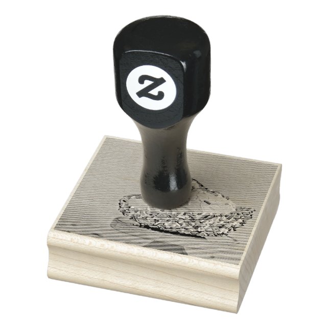 Ice cream scoop sprinkles rubber stamp (Stamp)