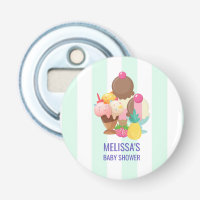 Ice Cream Scoops with Sprinkles Baby Shower