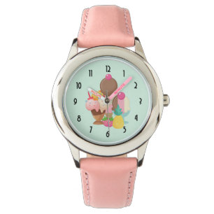 Ice Cream Scoops with Sprinkles Watch