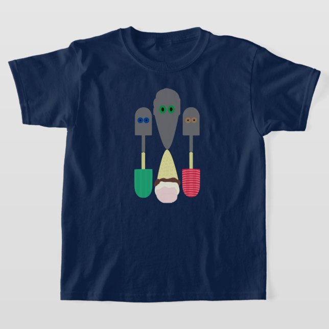 Ice cream Shadows T-shirt (Laydown)