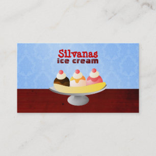 Ice Cream Shop Business Cards