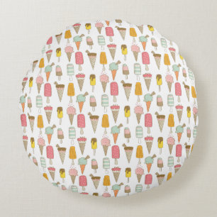 Ice Cream Shop Novelty Pillow