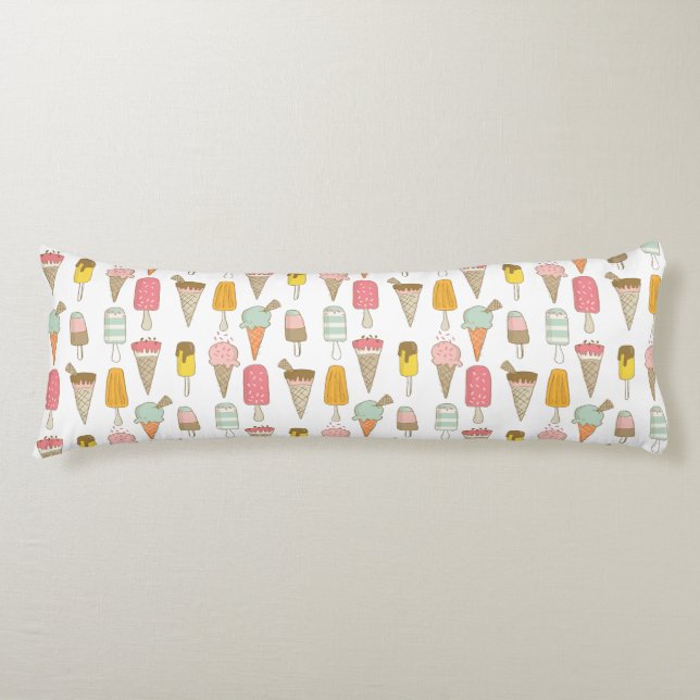 Ice Cream Shop Novelty Pillow (Front)