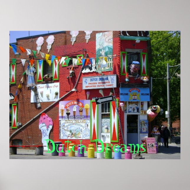 Ice Cream Shop Poster (Front)
