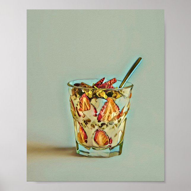 Ice cream shop poster (Front)