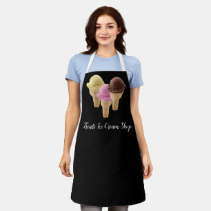 Ice Cream Shop Staff Work Aprons