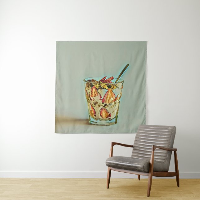 Ice cream shop tapestry (In Situ)