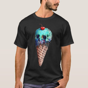 Ice Cream Skull T-Shirt