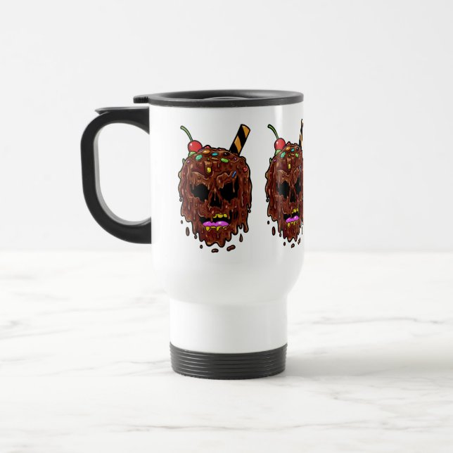 Ice Cream Skulls mugs (Left)