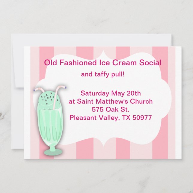 Ice Cream Social (Front)