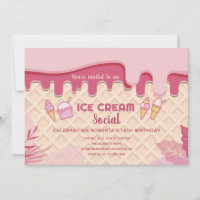 Ice Cream Social Birthday