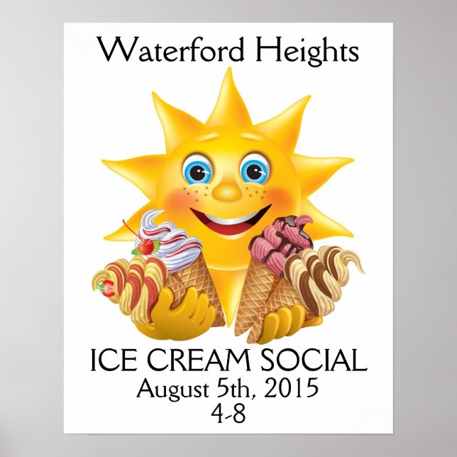 Ice Cream Social - SRF Poster (Front)