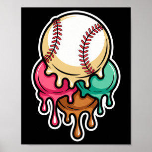 Ice Cream Softll Sell Drip For Men Women Boys _1 Poster