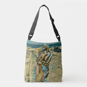 Ice cream sprinkles crossbody bag