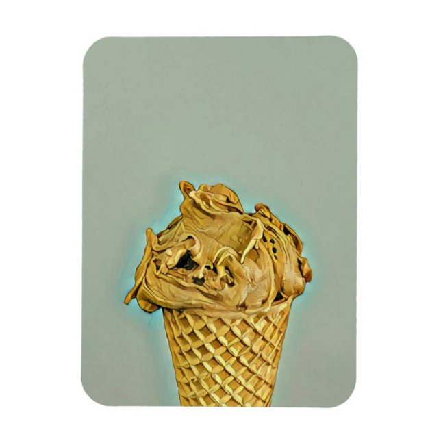 Ice cream sprinkles magnet (Vertical)