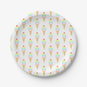 Ice Cream Sprinkles - Paper Plates