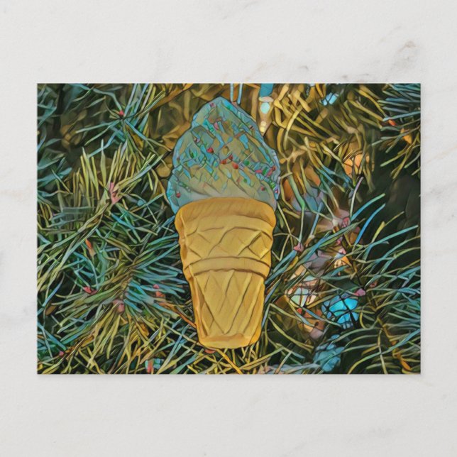 Ice cream sprinkles postcard (Front)