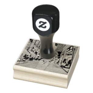 Ice cream sprinkles rubber stamp