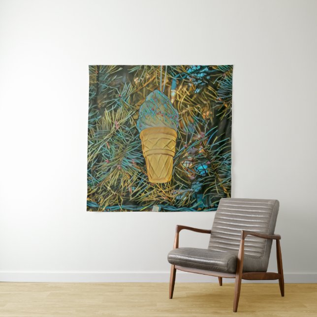 Ice cream sprinkles tapestry (In Situ)