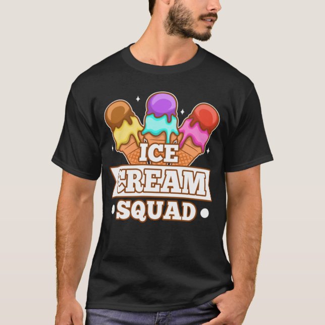 Ice cream squad  1 T-Shirt (Front)