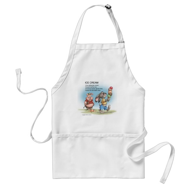 Ice Cream Standard Apron (Front)