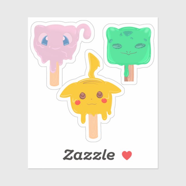 Ice cream Stickers (Sheet)