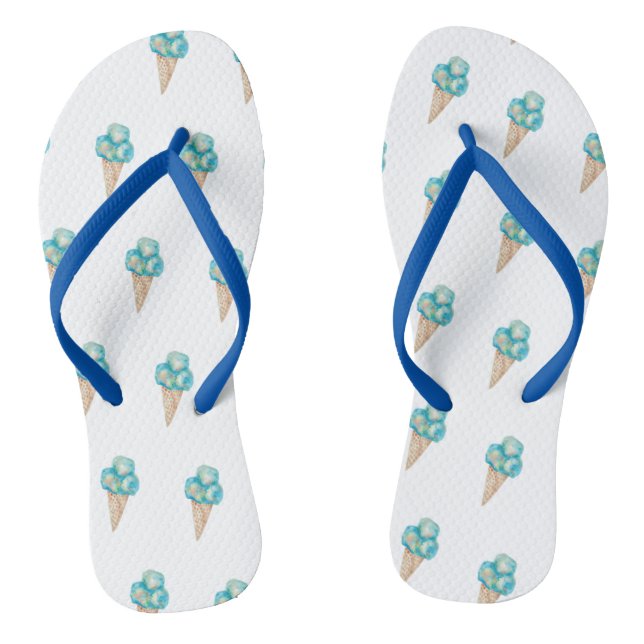 Ice cream summer party favour  flip flops (Footbed)