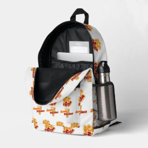 ice cream summer preference printed backpack
