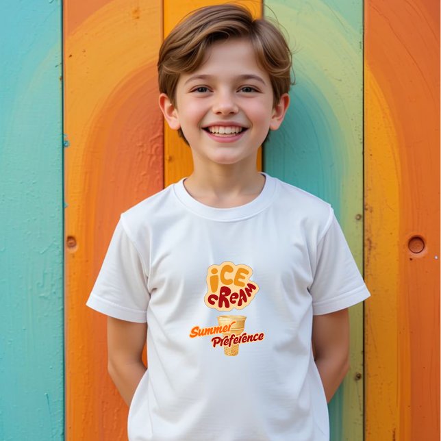 ice cream summer preference T-Shirt (Creator Uploaded)