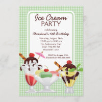 Ice Cream Sundae Birthday Party