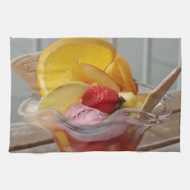 Ice Cream Sundae kitchen towels (Horizontal)