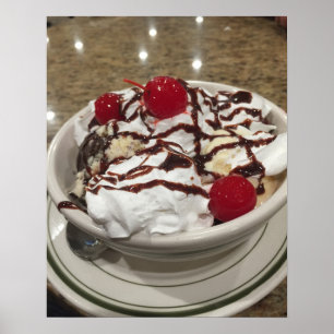 Ice Cream Sundae Poster