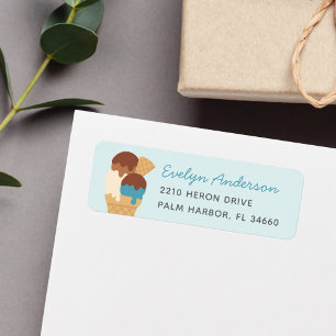 Ice Cream Sundae Return Address
