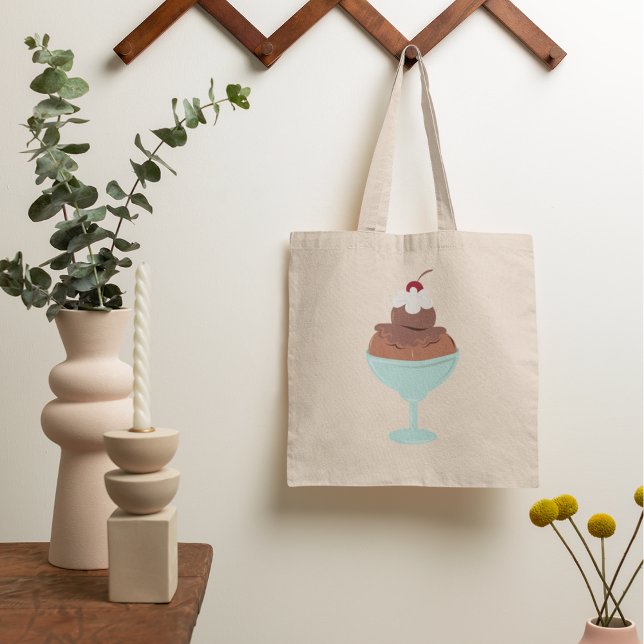 Ice Cream Sundae Tote Bag (Creator Uploaded)