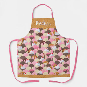 Ice Cream Sundaes Apron