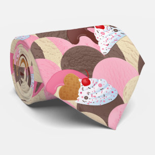 Ice Cream Sundaes Tie