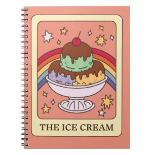 Ice Cream Tarot Card Journal
