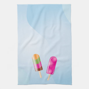 Ice cream tea towel