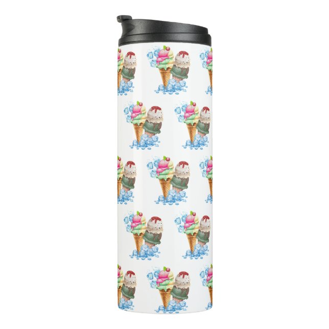 ice cream thermal tumbler (Rotated Right)