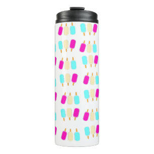 ice cream three colors thermal tumbler