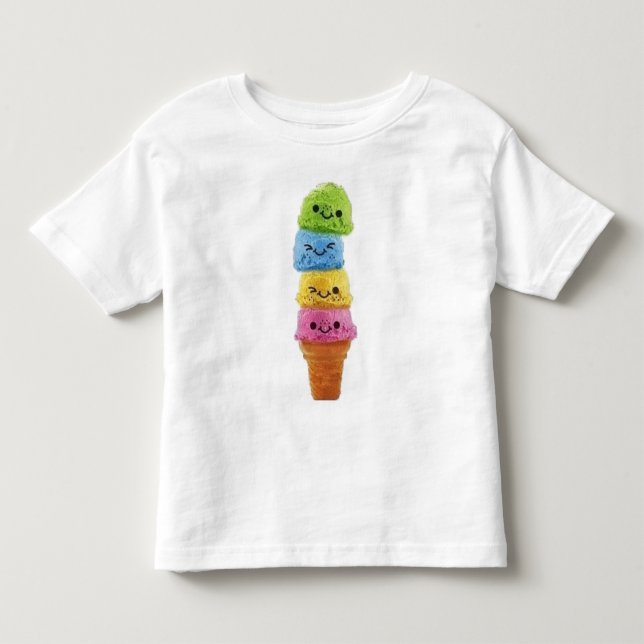 ice cream toddler T-Shirt (Front)