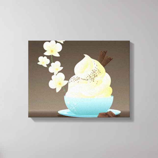 Ice Cream Treat Canvas Print (Front)