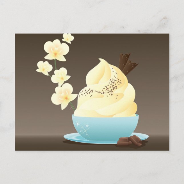 Ice Cream Treat Postcard (Front)